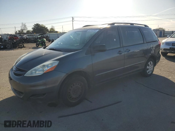 2006 Toyota Sienna CE with VIN 5TDZA23C56S562441, listed as a Copart auction lot 55182905 with 217,434 mi miles and Clean Title. Bid and sale history available at DreamBid. Image 1.