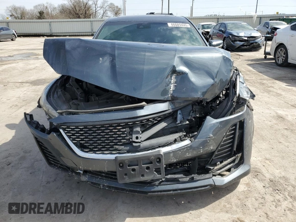 2020 Cadillac CT5 Premium Luxury with VIN 1G6DN5RK4L0118905, listed as a Copart auction lot 48889445 with 72,376 mi miles and Salvage Title. Bid and sale history available at carsss.com. Image 5.