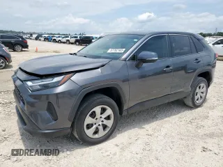 2023 Toyota RAV4 LE z VIN 2T3K1RFV8PC227179, wystawiony jako Copart lot #57762165 z przebiegiem 79 165 mil mil oraz Szkoda całkowita • Salvage title. Historia ofert i sprzedaży dostępna na DreamBid. Obrazek 1.