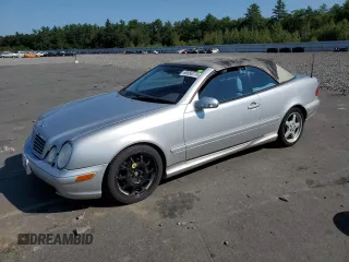 2002 Mercedes-Benz CLK 320/430 with VIN WDBLK70G32T108710, listed as a Copart auction lot 69556774 with 147,268 mi miles and Salvage Title. Bid and sale history available at DreamBid. Image 1.