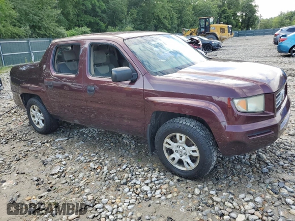 2007 Honda Ridgeline RT with VIN 2HJYK16297H551976, listed as a Copart auction lot 66175684 with 299,500 mi miles and Salvage Title. Bid and sale history available at carsss.com. Image 4.