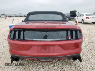 2015 Ford Mustang EcoBoost Premium with VIN 1FATP8UH5F5380428, listed as a Copart auction lot 58417675 with 91,201 mi miles and Salvage title. Bid and sale history available at DreamBid. Image 6.
