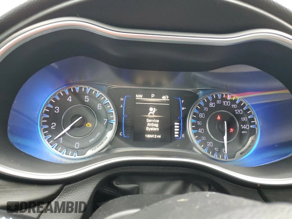 2015 Chrysler 200 Limited with VIN 1C3CCCABXFN554653, listed as a Copart auction lot 44236715 with 180,412 mi miles and Salvage Title. Bid and sale history available at carsss.com. Image 9.
