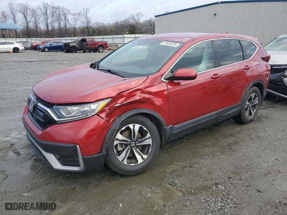 2021 Honda CR-V Special Edition with VIN 7FARW1H79ME022541, listed as a Copart auction lot 47838235 with 68,442 mi miles and Salvage Title. Bid and sale history available at carsss.com. Image 1.