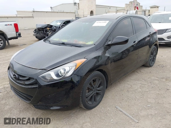 2015 Hyundai Elantra GT with VIN KMHD35LH3FU241149, listed as a IAAI auction lot 42163508 with 124,121 mi miles. Bid and sale history available at carsss.com. Image 2.