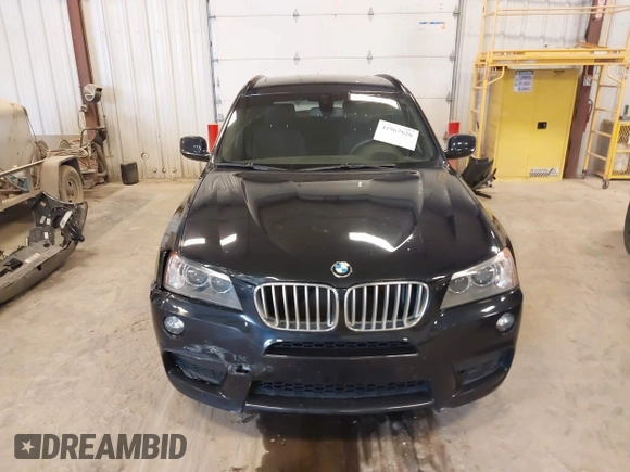 2013 BMW X3 xDrive35i with VIN 5UXWX7C51DL980010, listed as a IAAI auction lot 41967626 with 110,151 mi miles and . Bid and sale history available at DreamBid. Image 12.