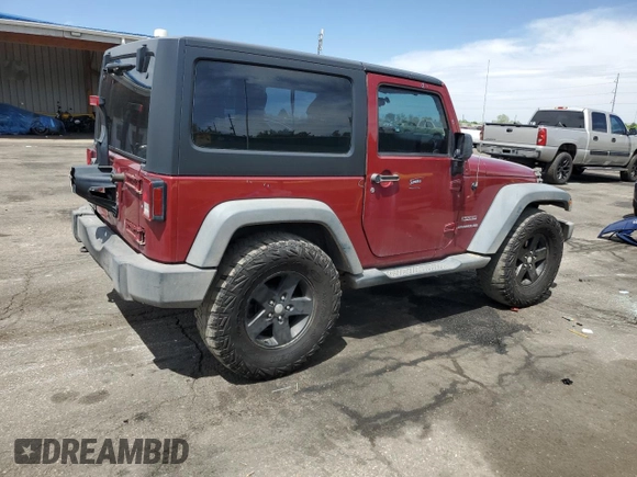 2012 Jeep Wrangler Sport with VIN 1C4AJWAG4CL278063, listed as a Copart auction lot 56313005 with 109,998 mi miles and Salvage title. Bid and sale history available at DreamBid. Image 3.