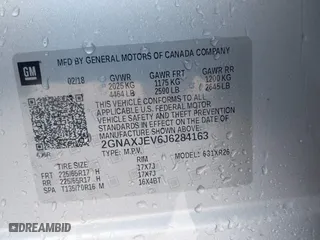 2018 Chevrolet Equinox LT with VIN 2GNAXJEV6J6284163, listed as a IAAI auction lot 41954789 with 264,728 mi miles. Bid and sale history available at carsss.com. Image 9.