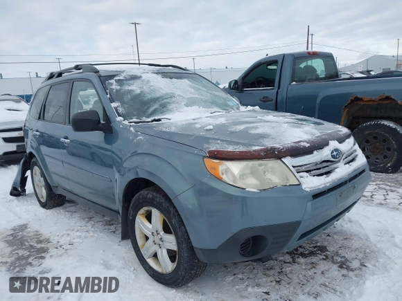2009 Subaru Forester X with VIN JF2SH63669G729341, listed as a IAAI auction lot 41510089 with 224,121 mi miles and . Bid and sale history available at DreamBid. Image 1.