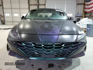 2022 Hyundai Elantra SEL with VIN KMHLM4AG0NU283001, listed as a Copart auction lot 48493255 with 78,198 mi miles and Clean Title. Bid and sale history available at DreamBid. Image 5.