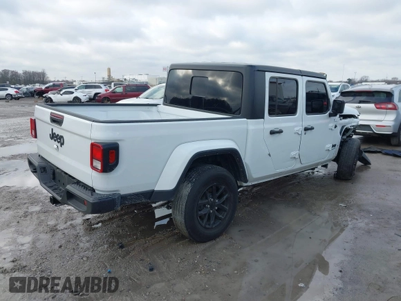 2022 Jeep Gladiator Texas Trail z VIN 1C6HJTAG8NL152487, wystawiony jako IAAI lot #41053737 z przebiegiem 49 411 mil mil oraz . Historia ofert i sprzedaży dostępna na DreamBid. Obrazek 4.
