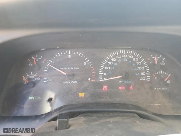 2002 Dodge Ram 3500 with VIN 3B7MF33C42M204856, listed as a Copart auction lot 75734824 with 109,735 mi miles and Salvage Title. Bid and sale history available at carsss.com. Image 9.