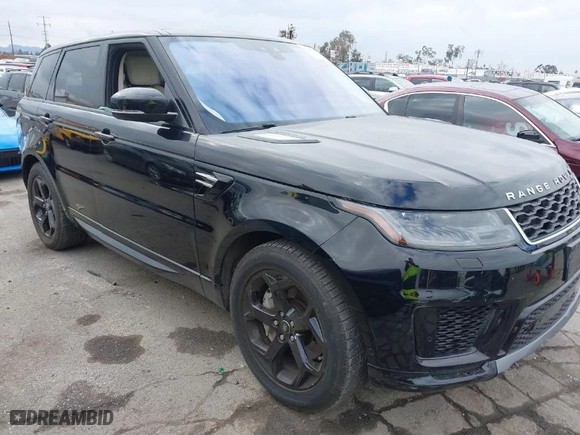 2019 Land Rover Range Rover Sport HSE with VIN SALWR2RV8KA426342, listed as a IAAI auction lot 41451054 with 57,659 mi miles. Bid and sale history available at carsss.com. Image 1.