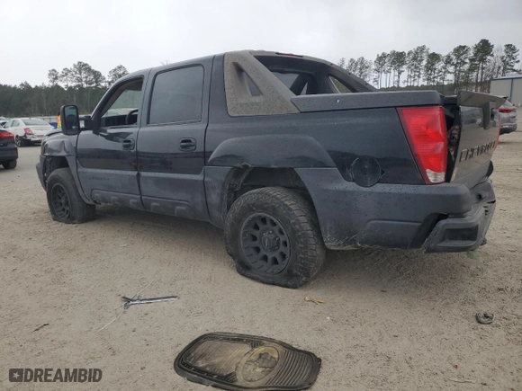 2003 Chevrolet Avalanche with VIN 3GNEK13T93G158758, listed as a Copart auction lot 47086755 with 286,563 mi miles and Salvage Title. Bid and sale history available at carsss.com. Image 2.