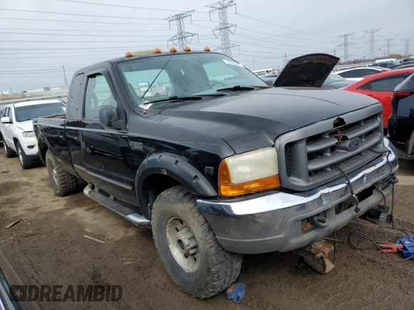 2000 Ford F-350 XL with VIN 1FTSX31L1YEA04863, listed as a Copart auction lot 47616965 with 239,016 mi miles and Clean title. Bid and sale history available at DreamBid. Image 4.