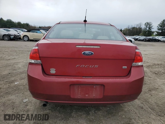 2010 Ford Focus SE with VIN 1FAHP3FN4AW118236, listed as a Copart auction lot 52704925 with 65,989 mi miles and Salvage Title. Bid and sale history available at DreamBid. Image 6.