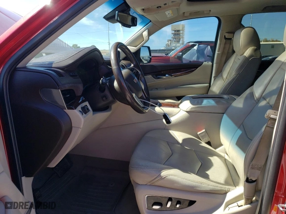 2015 Cadillac Escalade Luxury with VIN 1GYS3MKJ7FR597837, listed as a Copart auction lot 49821745 with 144,129 mi miles and Clean Title. Bid and sale history available at carsss.com. Image 7.