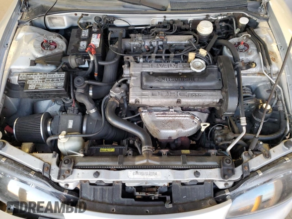 1997 Mitsubishi Eclipse GS-T with VIN 4A3AK54F9VE024251, listed as a Copart auction lot 46135205 with 199,366 mi miles and Salvage Title. Bid and sale history available at carsss.com. Image 11.
