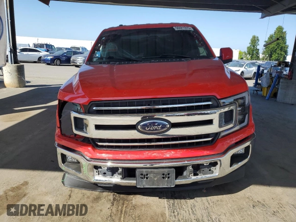 2018 Ford F-150 XL with VIN 1FTEX1CP8JKF82029, listed as a Copart auction lot 55521375 with 90,475 mi miles and Salvage title. Bid and sale history available at DreamBid. Image 5.