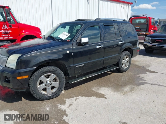 2007 Mercury Mountaineer Premier with VIN 4M2EU48827UJ02943, listed as a IAAI auction lot 41897048 with 212,343 mi miles and . Bid and sale history available at DreamBid. Image 2.