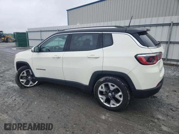 2019 Jeep Compass Limited with VIN 3C4NJDCB6KT656670, listed as a Copart auction lot 59948335 with 64,097 mi miles and Salvage title. Bid and sale history available at DreamBid. Image 2.