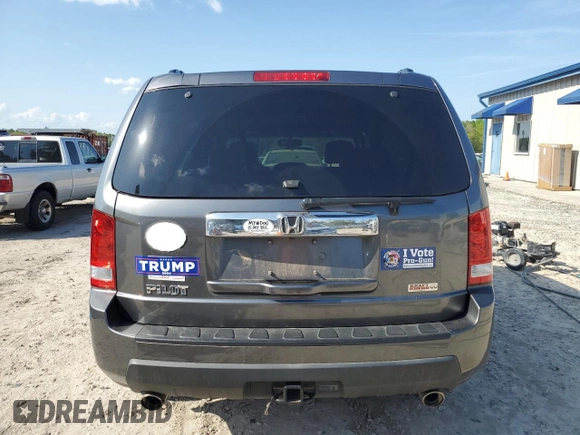 2011 Honda Pilot EX-L with VIN 5FNYF3H79BB026363, listed as a Copart auction lot 51787205 with Not Provided miles and Salvage Title. Bid and sale history available at DreamBid. Image 6.