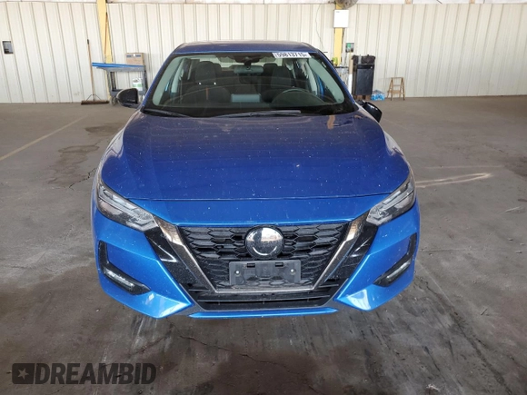 2021 Nissan Sentra SR z VIN 3N1AB8DV7MY327125, wystawiony jako Copart lot #59813715 z przebiegiem 24 576 mil mil oraz Szkoda całkowita • Salvage title. Historia ofert i sprzedaży dostępna na DreamBid. Obrazek 5.
