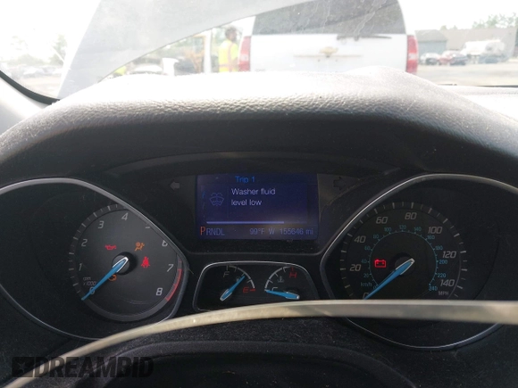 2013 Ford Focus SE with VIN 1FADP3F23DL242475, listed as a IAAI auction lot 42549898 with 155,646 mi miles and . Bid and sale history available at DreamBid. Image 7.