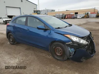 2014 Hyundai Elantra GT GL with VIN KMHD25LH8EU186599, listed as a Copart auction lot 66110944 with 287,262 mi miles and Salvage Title. Bid and sale history available at carsss.com. Image 4.