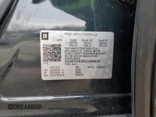 2018 Buick Enclave Avenir with VIN 5GAEVCKW5JJ244119, listed as a Copart auction lot 46109535 with 86,330 mi miles and Non Repairable. Bid and sale history available at DreamBid. Image 15.