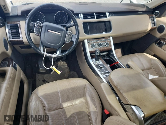 2015 Land Rover Range Rover Sport HSE with VIN SALWR2VF0FA506819, listed as a Copart auction lot 60472245 with Not provided miles and Salvage title. Bid and sale history available at DreamBid. Image 8.