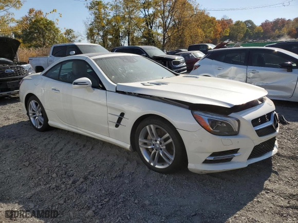 2014 Mercedes-Benz SL-Class SL 550 with VIN WDDJK7DA3EF023681, listed as a Copart auction lot 76866174 with 50,506 mi miles and Salvage Title. Bid and sale history available at carsss.com. Image 4.