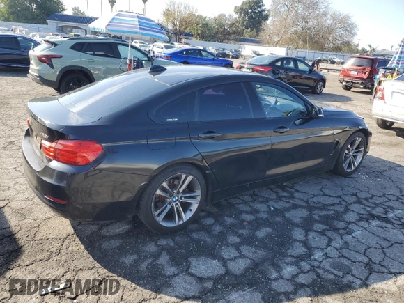 2015 BMW 4 Series 428i with VIN WBA4A5C57FD410621, listed as a Copart auction lot 42754235 with 122,822 mi miles and Salvage Title. Bid and sale history available at carsss.com. Image 3.
