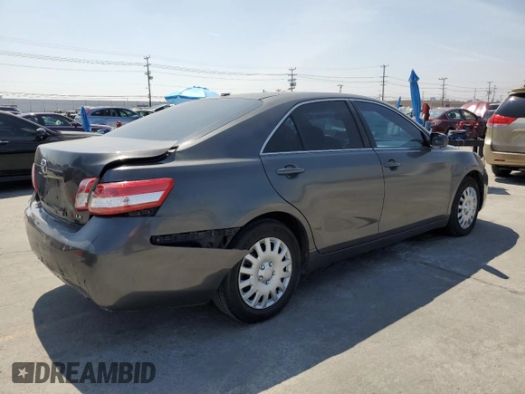 2011 Toyota Camry LE with VIN 4T1BF3EKXBU156055, listed as a Copart auction lot 55156235 with 153,055 mi miles and Salvage Title. Bid and sale history available at DreamBid. Image 3.