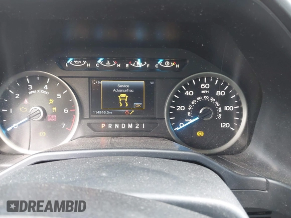 2015 Ford F-150 XLT with VIN 1FTEX1EP1FFC73368, listed as a IAAI auction lot 42036914 with 114,916 mi miles. Bid and sale history available at carsss.com. Image 7.