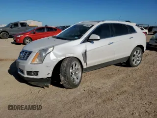 2016 Cadillac SRX Performance Collection with VIN 3GYFNCE37GS573748, listed as a Copart auction lot 57506005 with 136,605 mi miles and Salvage title. Bid and sale history available at DreamBid. Image 1.