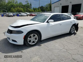 2019 Dodge Charger SXT with VIN 2C3CDXBG3KH720254, listed as a Copart auction lot 56582355 with 82,084 mi miles and Salvage title. Bid and sale history available at DreamBid. Image 1.