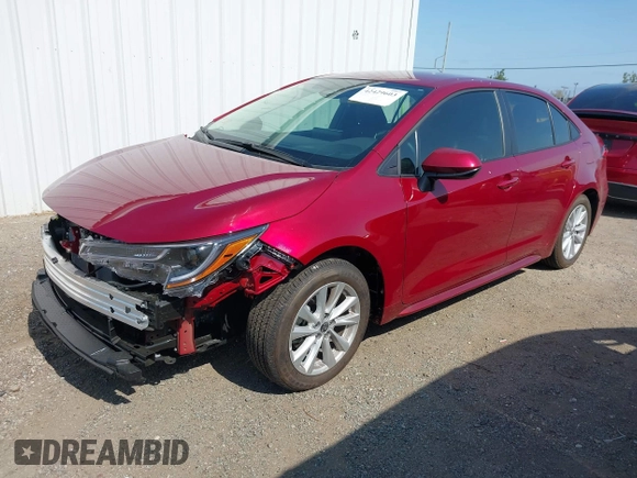 2024 Toyota Corolla LE with VIN 5YFB4MDEXRP207072, listed as a IAAI auction lot 42429603 with 1,149 mi miles and . Bid and sale history available at DreamBid. Image 18.