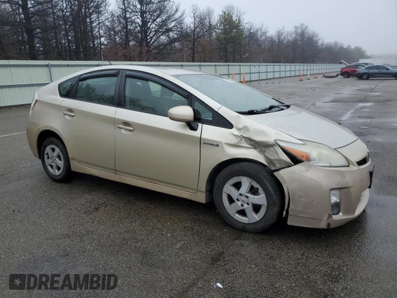 2011 Toyota Prius I with VIN JTDKN3DU4B0293302, listed as a Copart auction lot 51790605 with 217,721 mi miles and Salvage Title. Bid and sale history available at carsss.com. Image 4.