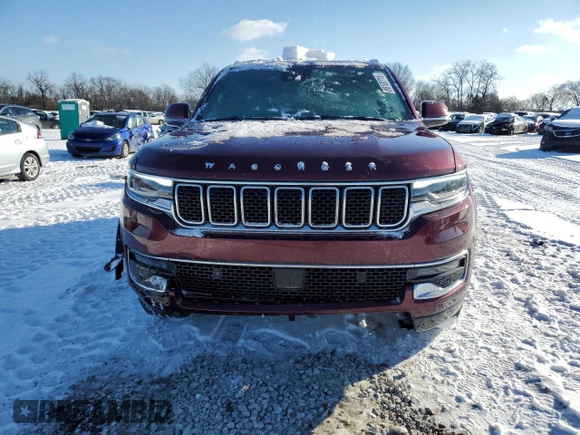 2022 Jeep Wagoneer Series II with VIN 1C4SJVBT3NS182718, listed as a Copart auction lot 88100715 with 80,536 mi miles and Salvage Title. Bid and sale history available at carsss.com. Image 5.