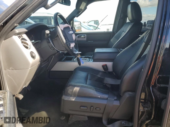 2017 Ford Expedition EL Limited with VIN 1FMJK2AT4HEA01424, listed as a Copart auction lot 44007255 with 127,091 mi miles and Salvage Title. Bid and sale history available at carsss.com. Image 7.