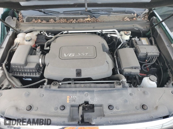 2016 GMC Canyon 4WD SLE with VIN 1GTG6CE32G1237482, listed as a Copart auction lot 81569844 with 42,485 mi miles and Salvage Title. Bid and sale history available at carsss.com. Image 12.