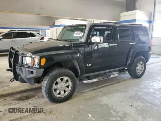 2007 Hummer H3 SUV with VIN 5GTDN13E678228038, listed as a Copart auction lot 54090005 with 181,102 mi miles and Clean Title. Bid and sale history available at carsss.com. Image 1.