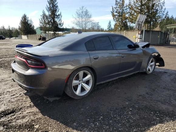 2018 Dodge Charger Daytona with VIN 2C3CDXCTXJH205942, listed as a Copart auction lot 46811795 with 124,691 mi miles and Clean Title. Bid and sale history available at carsss.com. Image 3.