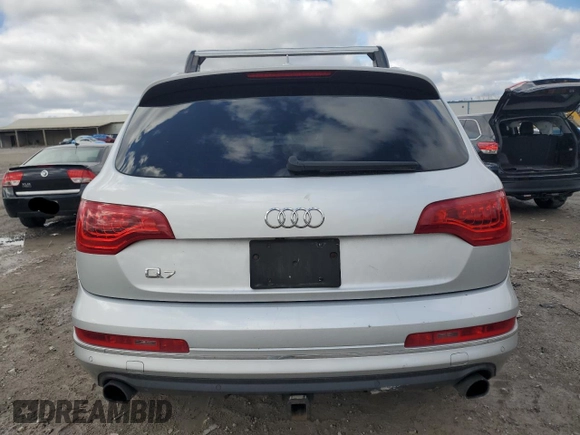 2013 Audi Q7 3.0T Premium Plus with VIN WA1LGAFE5DD004202, listed as a Copart auction lot 45193535 with 169,489 mi miles and Clean Title. Bid and sale history available at carsss.com. Image 6.
