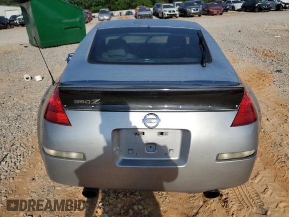 2005 Nissan 350Z Enthusiast with VIN JN1AZ34DX5M609303, listed as a Copart auction lot 52787635 with 182,747 mi miles and Salvage Title. Bid and sale history available at carsss.com. Image 6.