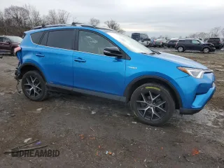 2017 Toyota RAV4 Hybrid SE with VIN JTMJJREV1HD120971, listed as a Copart auction lot 86187384 with 79,887 mi miles and Salvage Title. Bid and sale history available at carsss.com. Image 4.