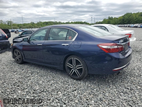 2016 Honda Accord Sport z VIN 1HGCR2F5XGA152794, wystawiony jako Copart lot #57497145 z przebiegiem 88 689 mil mil oraz Szkoda całkowita • Salvage title. Historia ofert i sprzedaży dostępna na DreamBid. Obrazek 2.