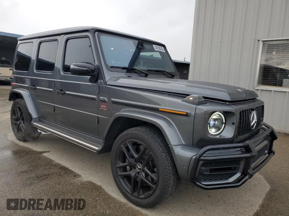 2022 Mercedes-Benz G 63 AMG with VIN W1NYC7HJXNX443554, listed as a Copart auction lot 49165765 with 20,654 mi miles and Salvage title. Bid and sale history available at DreamBid. Image 4.