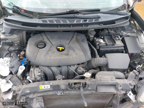2013 Hyundai Elantra GLS with VIN 5NPDH4AE6DH393782, listed as a IAAI auction lot 42007025 with 96,918 mi miles. Bid and sale history available at carsss.com. Image 10.